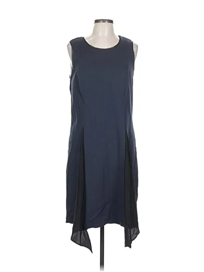 Pre-owned Simply Vera Vera Wang Casual Dress In Blue