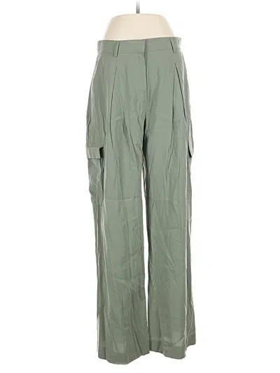 Pre-owned Abercrombie & Fitch Cargo Pants In Green