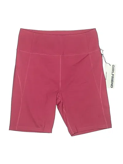 Girlfriend Collective Athletic Shorts In Red