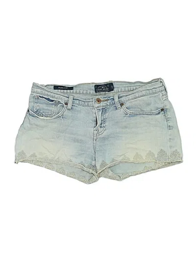 Pre-owned Lucky Brand Denim Shorts In Blue