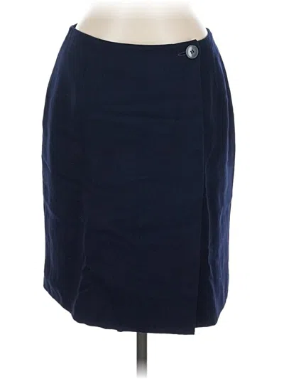 Pre-owned Jones New York Casual Skirt In Blue