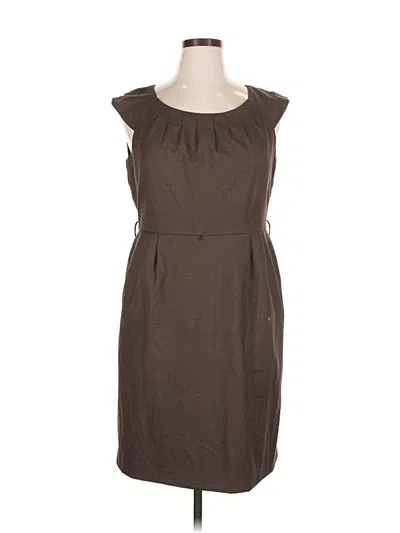 Pre-owned Alex Marie Casual Dress In Brown