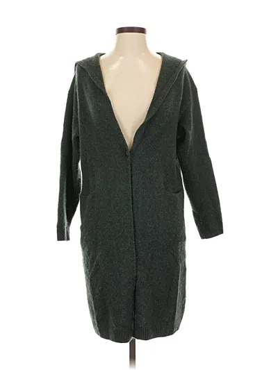 Pre-owned Uniqlo Cardigan Sweater In Gray