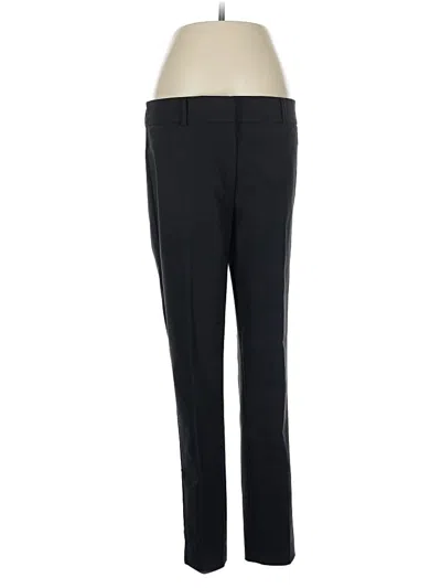 Pre-owned Ann Taylor Loft Track Pants In Black