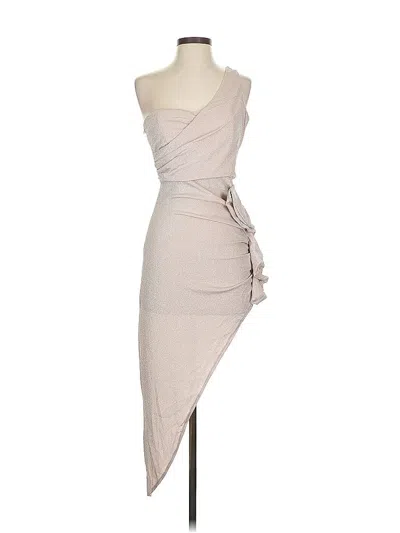 Pre-owned Chicme Cocktail Dress In Brown