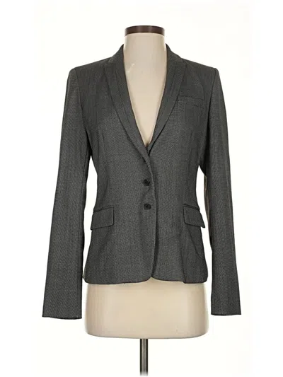 Pre-owned Elie Tahari Blazer Jacket In Gray
