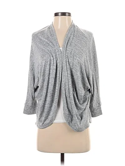 Pre-owned Gap Cardigan Sweater In Silver
