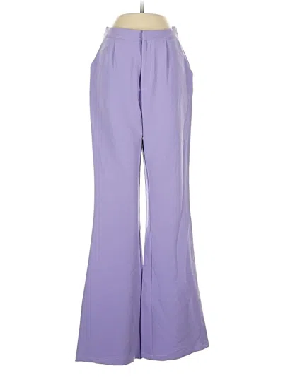 Pre-owned Fashion Nova Dress Pants In Purple
