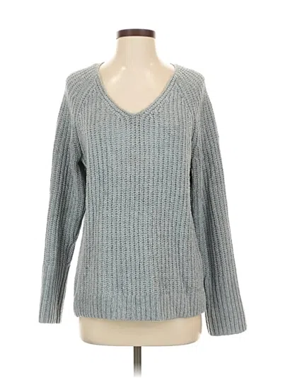 Pre-owned Lucky Brand Pullover Sweater In Gray
