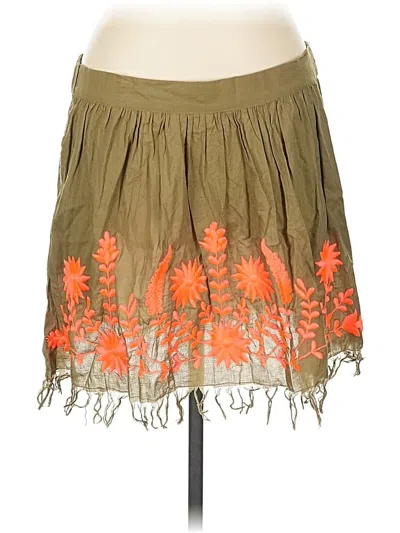Pre-owned Calypso St Barth Casual Skirt In Green