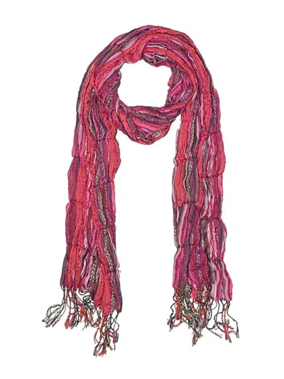 Pre-owned Unbranded Scarf In Pink