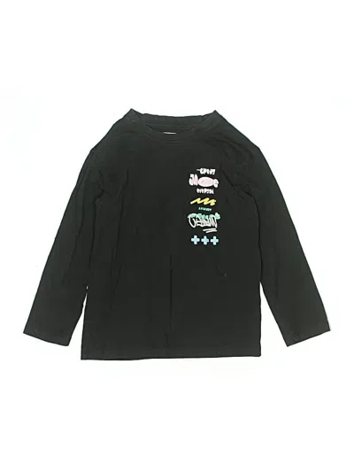 Pre-owned Zara Kids' Long Sleeve T-shirt In Black