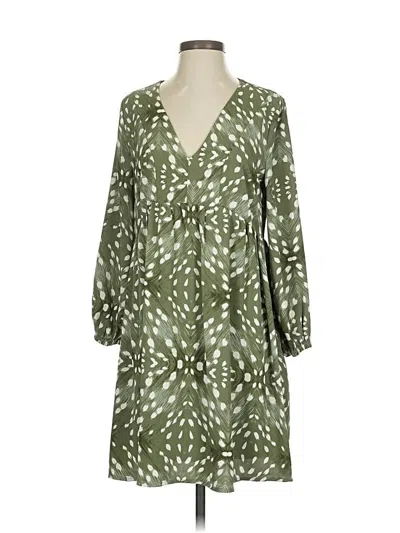 Pre-owned Entro Casual Dress In Green