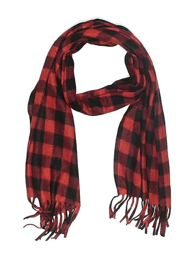 Pre-owned Unbranded Scarf In Red