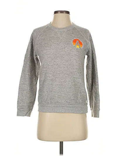Pre-owned Marine Layer Long Sleeve T-shirt In Gray