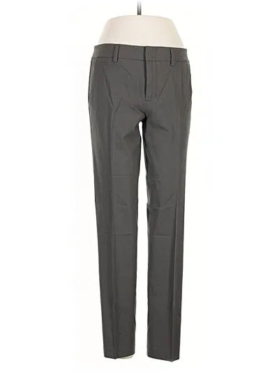 Pre-owned Vince Wool Pants In Gray
