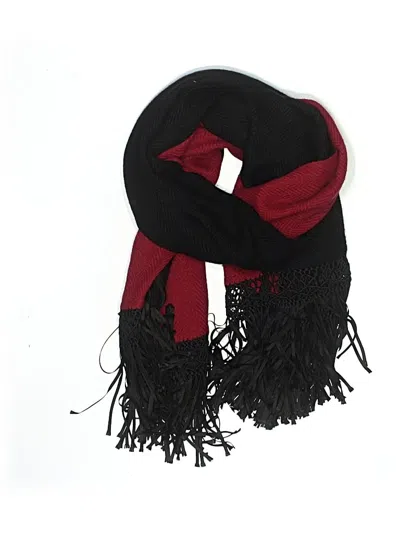 Pre-owned Unbranded Scarf In Red