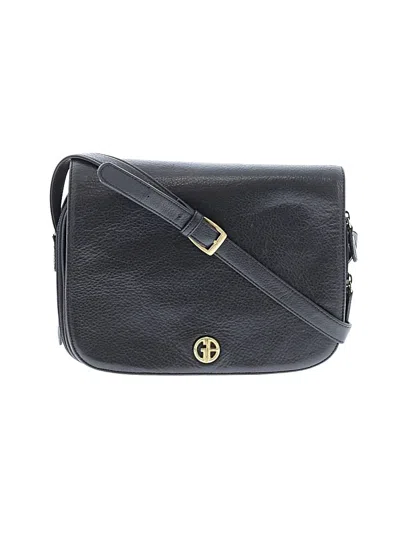 Pre-owned Giani Bernini Crossbody Bag In Black