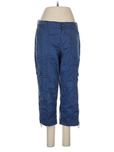 Pre-owned Style & Co Cargo Pants In Blue