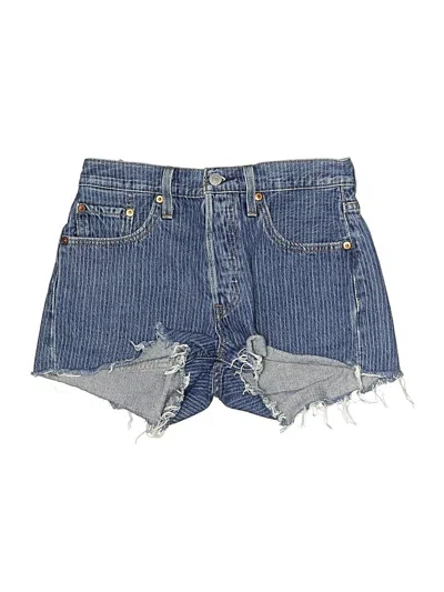 Pre-owned Levi's Denim Shorts In Blue