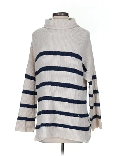 Pre-owned Autumn Cashmere Cashmere Pullover Sweater In Gray