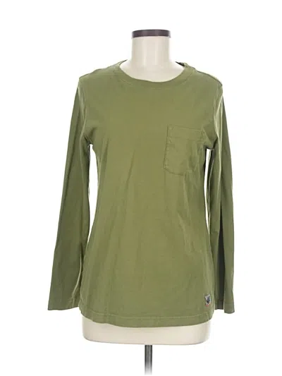 Pre-owned Duluth Trading Co. Long Sleeve T-shirt In Green