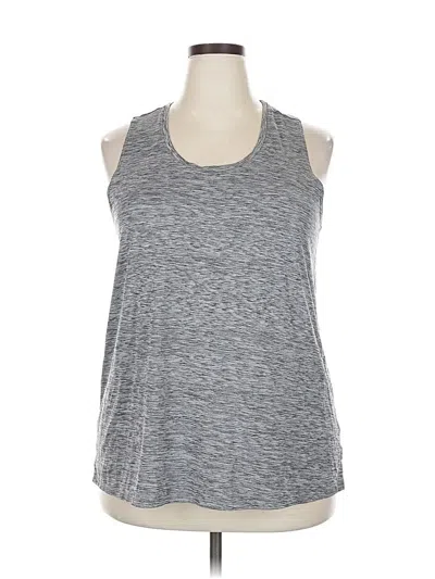 Pre-owned Athletic Works Active Tank Top In Gray