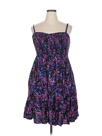 Pre-owned Torrid Cocktail Dress In Purple