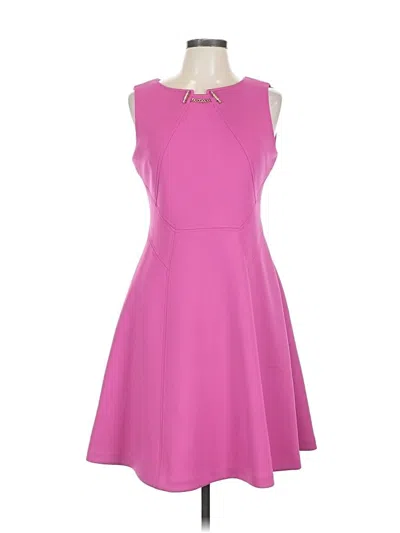 Pre-owned Ivanka Trump Cocktail Dress In Pink