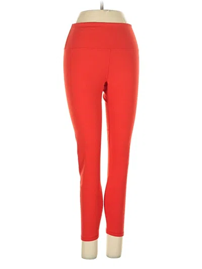 Pre-owned Fabletics Active Pants In Red