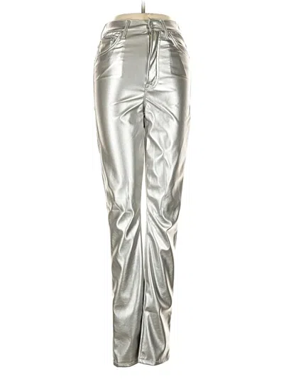 Pre-owned Mother Casual Pants In Silver