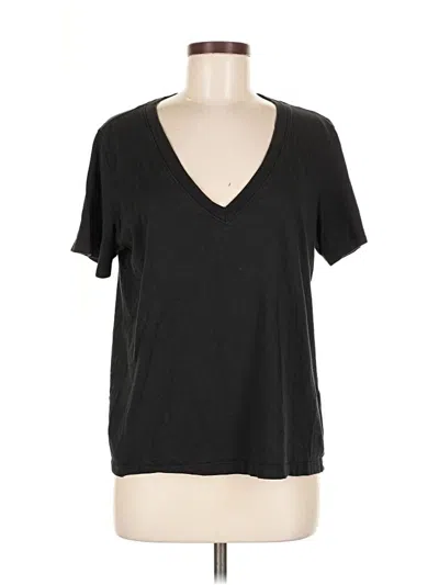 Pre-owned Marine Layer Short Sleeve T-shirt In Black