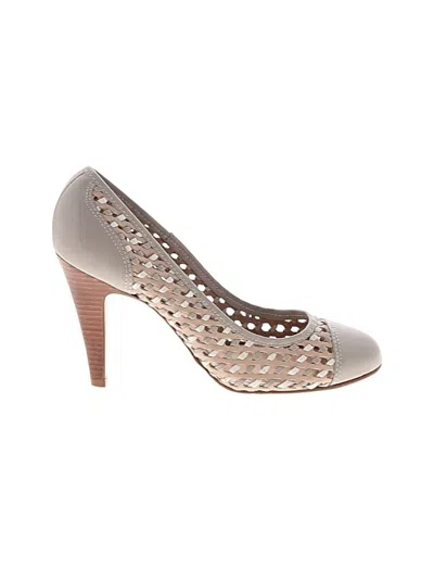 Pre-owned Dune Heels In Gray