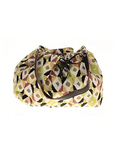 Pre-owned Stephanie Johnson Bucket Bag In Yellow