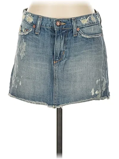 Pre-owned Joe's Jeans Denim Skirt In Blue