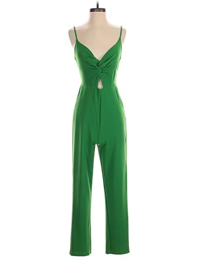 Pre-owned Lush Jumpsuit In Green