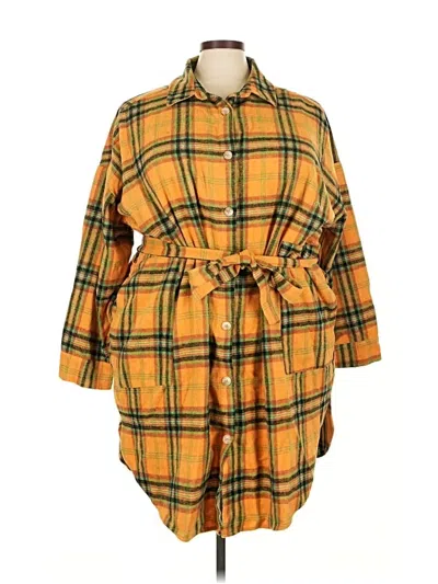Pre-owned Davi & Dani Kimono In Yellow