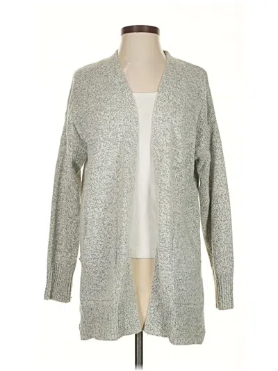 Pre-owned Skies Are Blue Cardigan Sweater In Silver