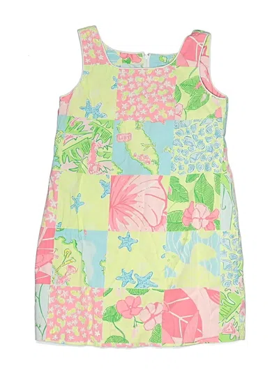 Pre-owned Lilly Pulitzer Kids' Dress In Green