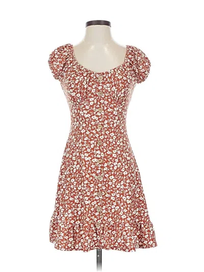 Pre-owned Derek Heart Casual Dress In Red