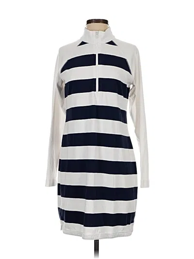 Pre-owned Tommy Bahama Casual Dress In White