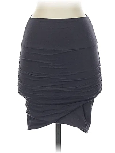 Pre-owned James Perse Casual Skirt In Gray