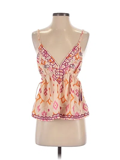 Pre-owned Unbranded Sleeveless Blouse In Pink
