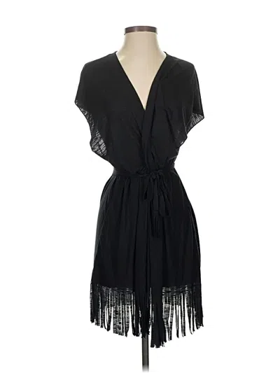 Pre-owned Becca Cardigan Sweater In Black