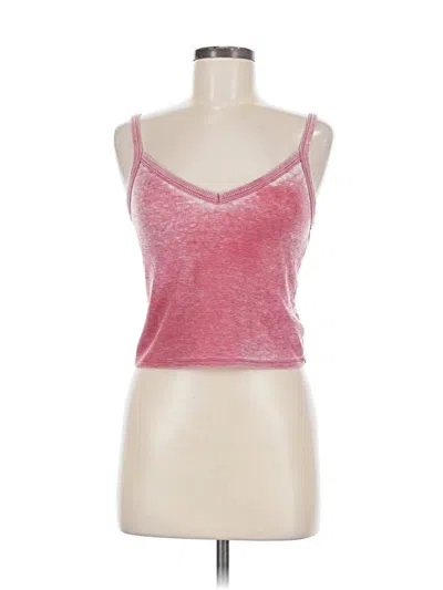 Pre-owned American Eagle Outfitters Tank Top Pink Sweetheart Neckline Tops