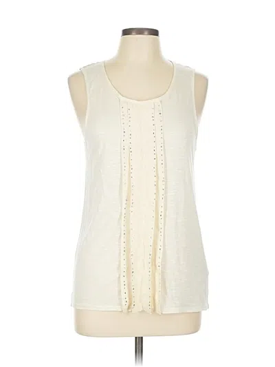 Pre-owned Calvin Klein Jeans Est.1978 Calvin Klein Jeans Sleeveless Blouse In White