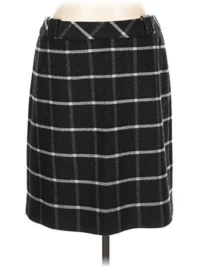 Pre-owned Talbots Casual Skirt In Black