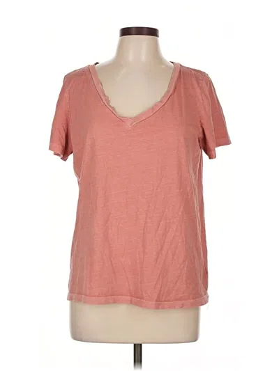 Pre-owned Gap Short Sleeve T-shirt In Pink