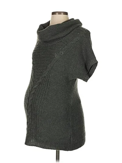 Pre-owned Oh Baby By Motherhood Casual Dress In Gray