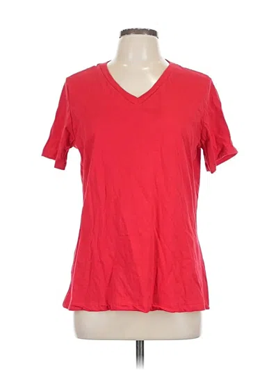Pre-owned Bella+canvas Short Sleeve T-shirt In Red